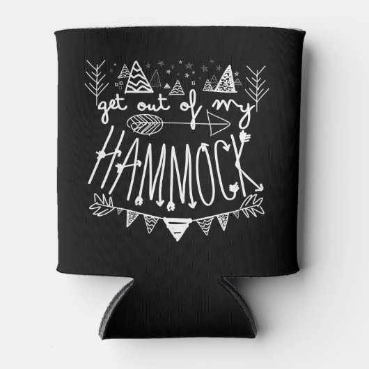 Ga uit mijn hangmat blikjeskoeler (Voorkant)