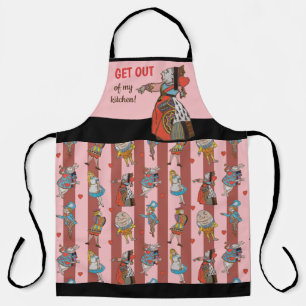 Ga uit mijn keuken met koningin schort