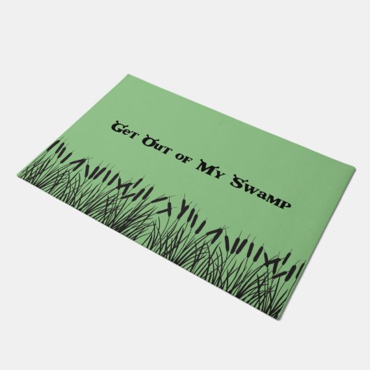 Ga uit mijn moeras deurmat (Schuin)