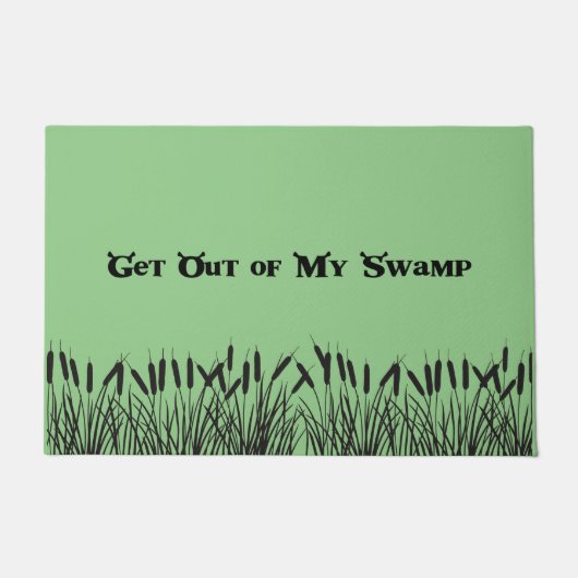 Ga uit mijn moeras deurmat (Voorkant)