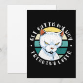 Ga uit mijn weg, een loser, Moody Cat. Kaart (Voorkant / Achterkant)