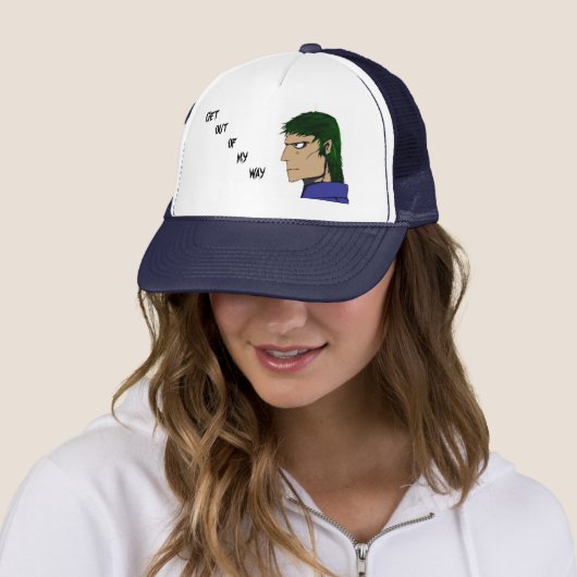 Ga uit mijn weg pet (In situ)