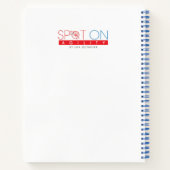 Ga uit op de Weaves - notebook Notitieboek (Achterkant)