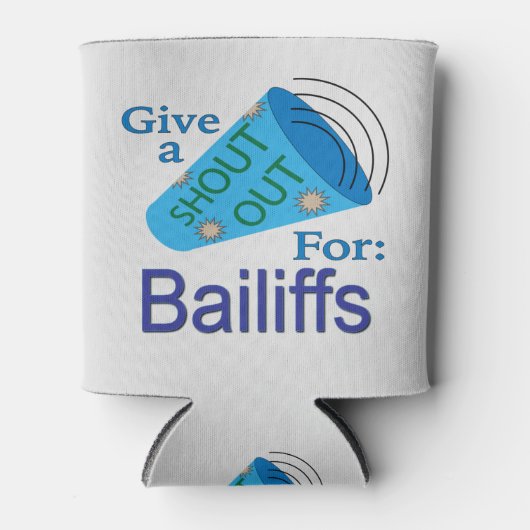 Ga uit voor de deurwaarders blikjeskoeler (Voorkant)