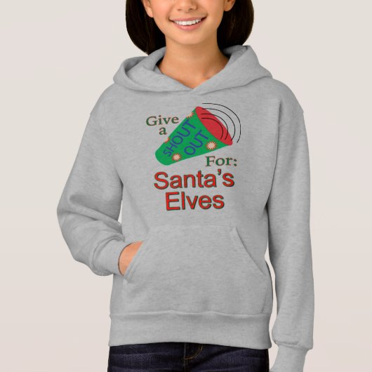Ga uit voor de Elves van de Kerstman (Voorkant)