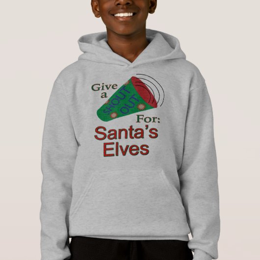 Ga uit voor de Elves van de Kerstman (Voorkant)