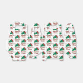Ga uit voor de Elves van de Kerstman Bedankdoosjes (Uitgevouwen)