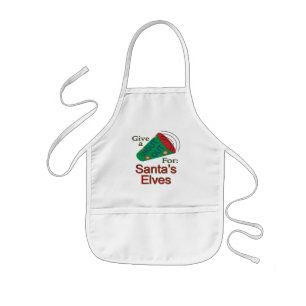 Ga uit voor de Elves van de Kerstman Kinder Schort
