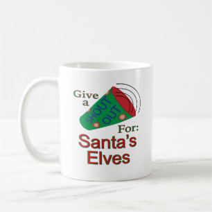 Ga uit voor de Elves van de Kerstman Koffiemok