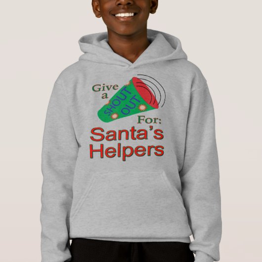 Ga uit voor de hulp van de kerstman (Voorkant)