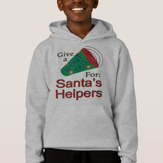 Ga uit voor de hulp van de kerstman (Voorkant)