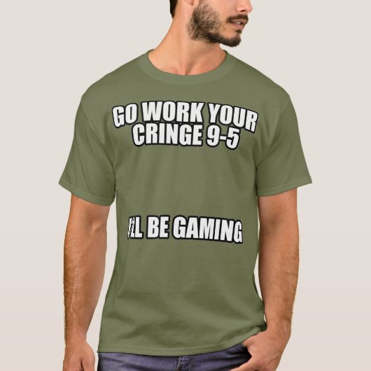 Ga uw scharnier werken 95 Ik zal een gamemendel zi T-shirt (Voorkant)