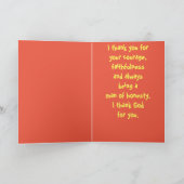 Ga vader weg Happy Vaderdag Baseball homerun Kaart (Binnen)