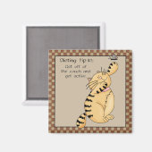 Ga van de bank af... - Koelkast Magnet (Voorkant / Achterkant)