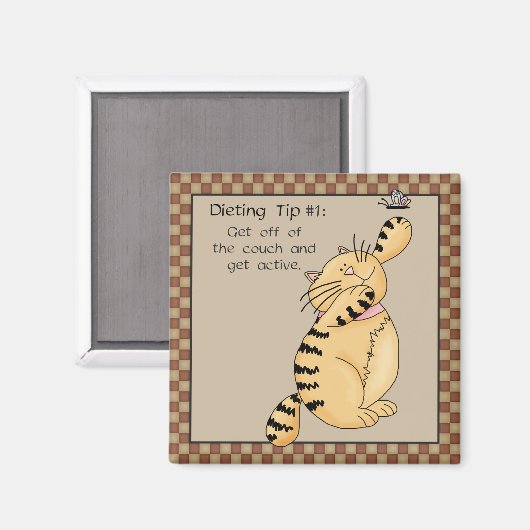 Ga van de bank af... - Koelkast Magnet (Voorkant / Achterkant)