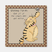 Ga van de bank af... - Koelkast Magnet (Voorkant)