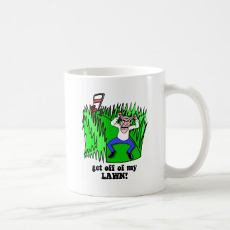ga van mijn gazon af koffiemok