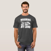 Ga van mijn land af t-shirt (Voorkant volledig)