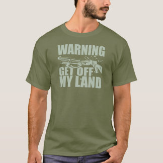 Ga van mijn land af t-shirt