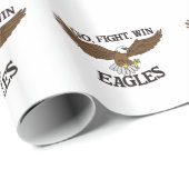 Ga, vecht, Win Eagles Cadeaupapier (Rol Hoek)