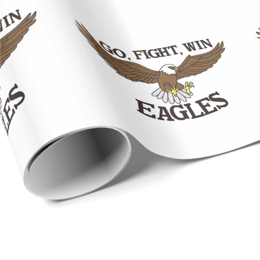 Ga, vecht, Win Eagles Cadeaupapier (Rol Hoek)