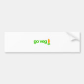 Ga Veg! Bumpersticker (Voorkant)