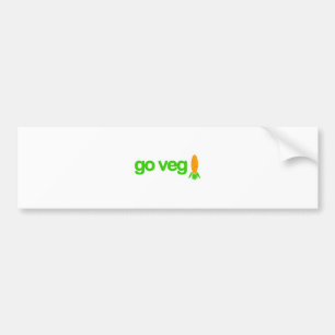 Ga Veg! Bumpersticker