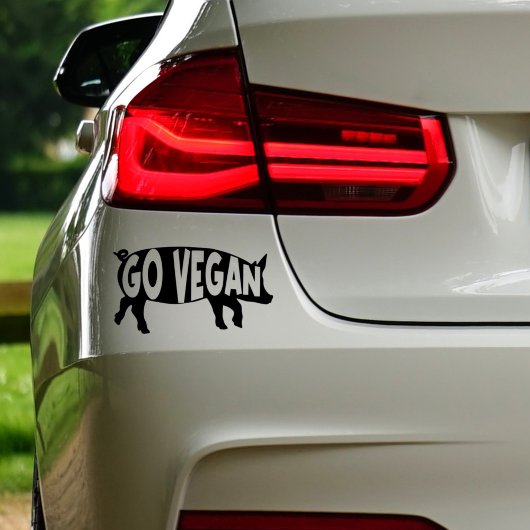 Ga Vegan, Activisme, Sticker