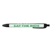 Ga Vegan Eat the Rich Zwarte Inkt Pen (Bodem)