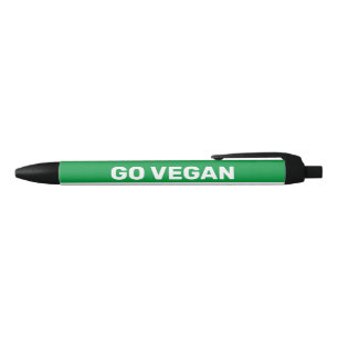 Ga Vegan Eat the Rich Zwarte Inkt Pen