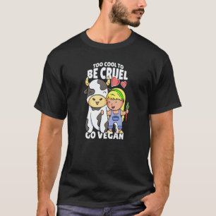 Ga Vegan Motief Vegan Eten  Vegetarisch Vegan Vega T-shirt