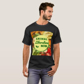 Ga Vegan of ga naar huis T-shirt (Voorkant volledig)