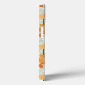 Ga vegan! retro muted 1970s bloemen Case-Mate iPhone case (Achterkant / Rechts)