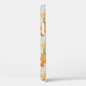 Ga vegan!  retro muted 1970s bloemen Case-Mate iPhone case (Achterkant / Rechts)