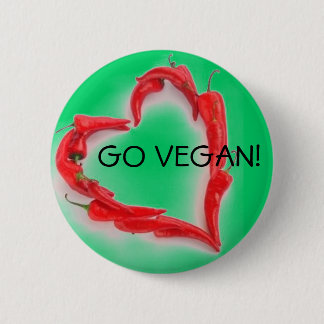 Ga Vegan! Ronde Button 5,7 Cm