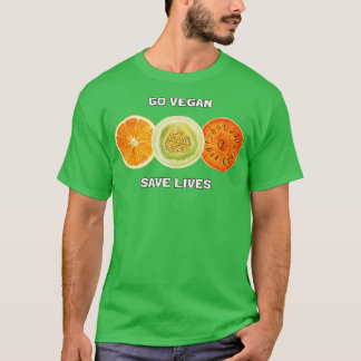 Ga Vegan Save Lives T-shirt