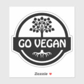 Ga Vegan, Sticker (Vel)