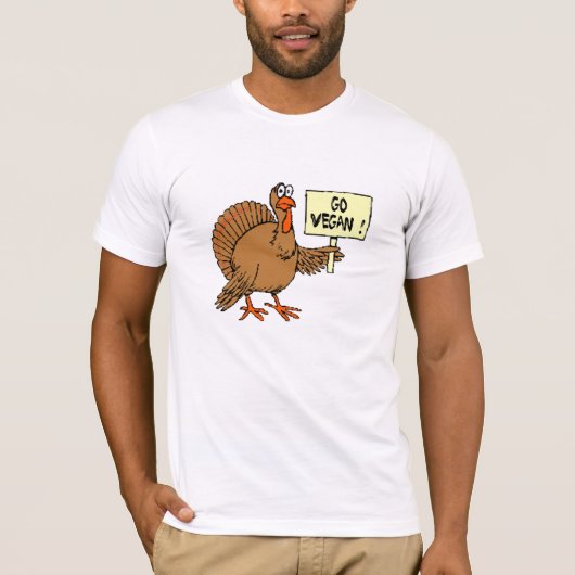 GA VEGAN, TURKIJE-BERICHT T-SHIRT (Voorkant)