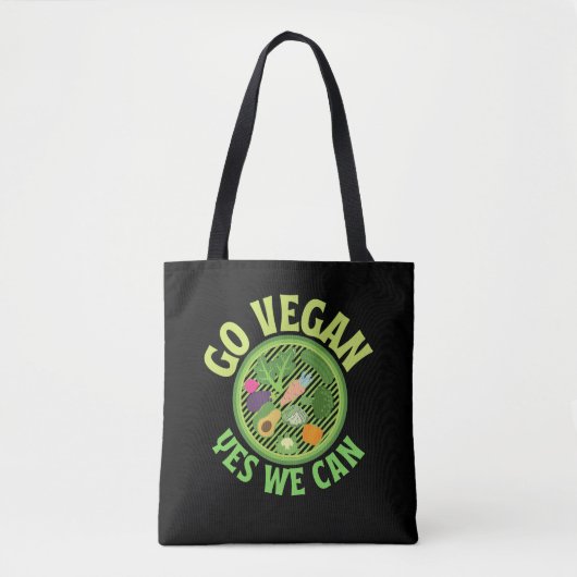 Ga Vegan voor we kunnen. Tote Bag (Voorkant)