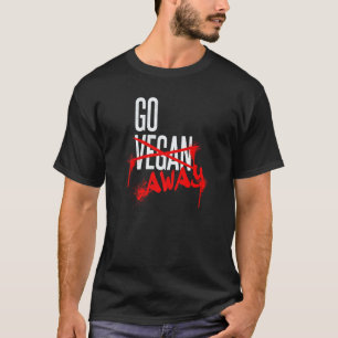 Ga Vegans Weg Gegrilde Spare Ribs T-shirt