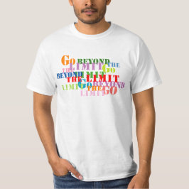 Ga verder dan de limiet t-shirt