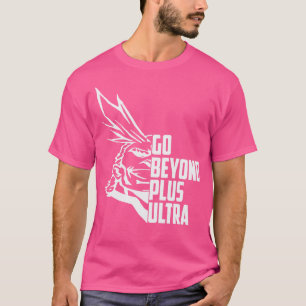 Ga verder dan plus ultra Typografie T-shirt