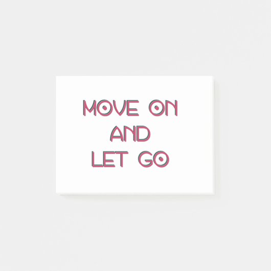Ga verder en laat los post-it® notes (Voorkant)