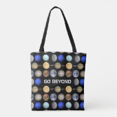Ga verder tote bag (Achterkant)