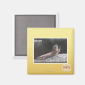 Ga verder zonder mij magneet (Voorkant / Achterkant)
