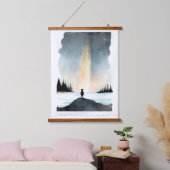 Ga verkennen hangend wandkleed (Slaapkamer)