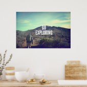 Ga verkennen poster (Keuken)