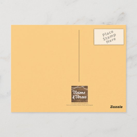 Ga Vertrouwelijk Sunrise Afstuderen Briefkaart (Achterkant)