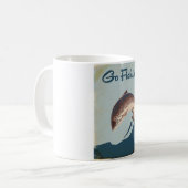 Ga vissen koffiemok (Voorkant links)