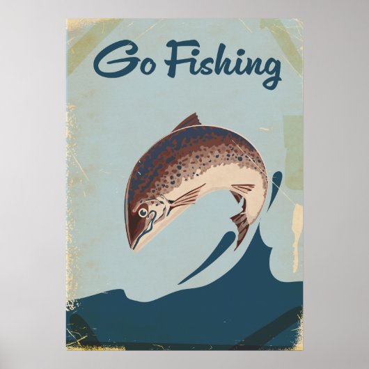Ga vissen poster (Voorkant)